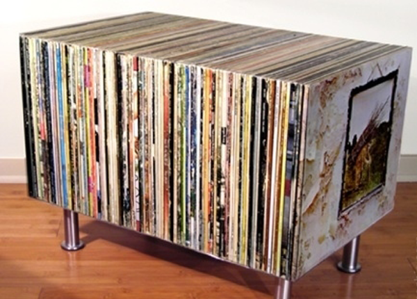 album art coffee table